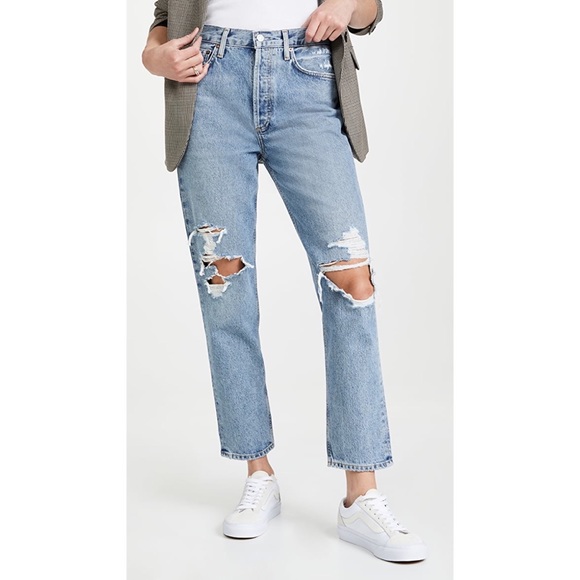 AGOLDE FEN HIGH RISE RELAXED TAPERED JEAN - Picture 3 of 13